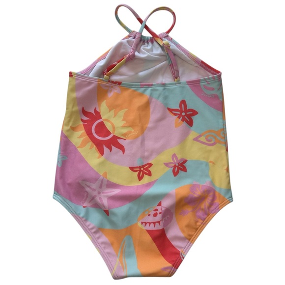 RIP Curl Island Day Halter One Piece Swimsuit NWT Toddler Girl Size 3-4T - Picture 2 of 9